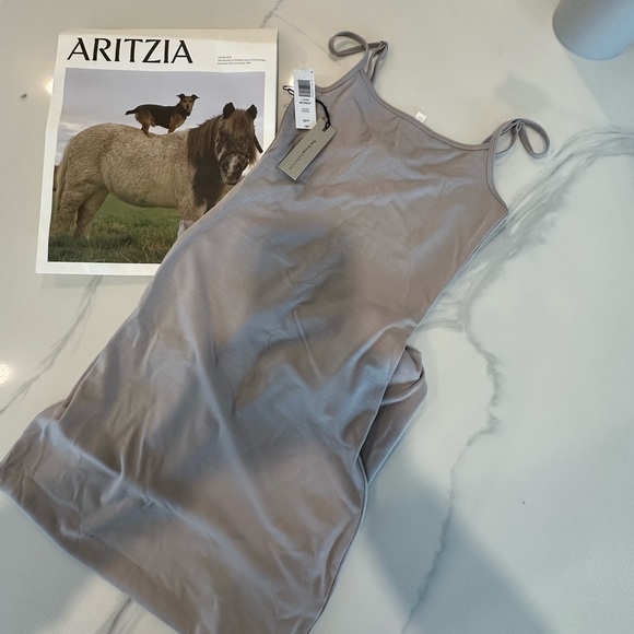 NWT Babaton Retreat Cami Dress in Ashen - Picture 4 of 10